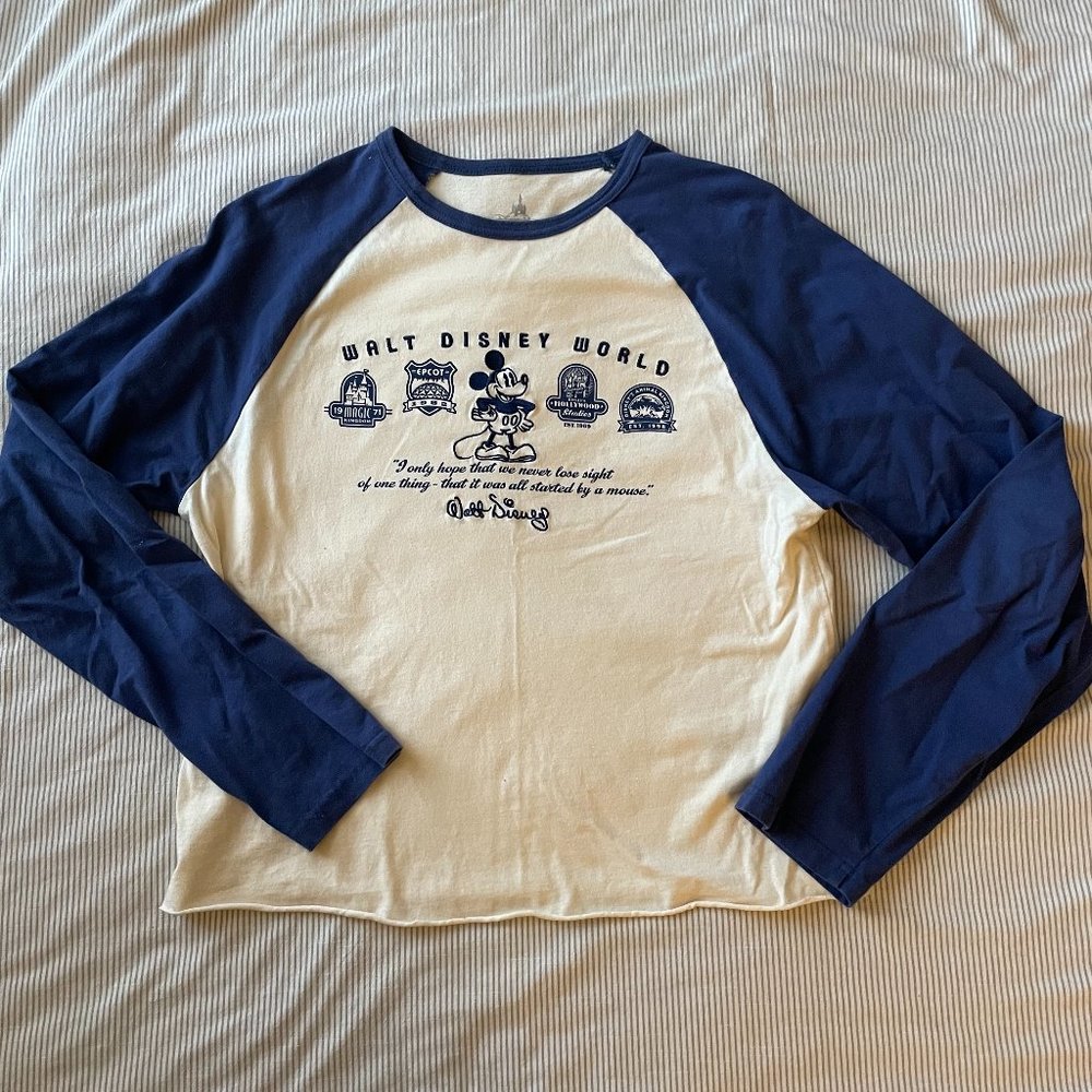 Vintage Disney baseball tee
